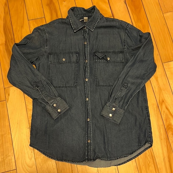 Micheal Kors - S - button up Jean blouse - Picture 1 of 2